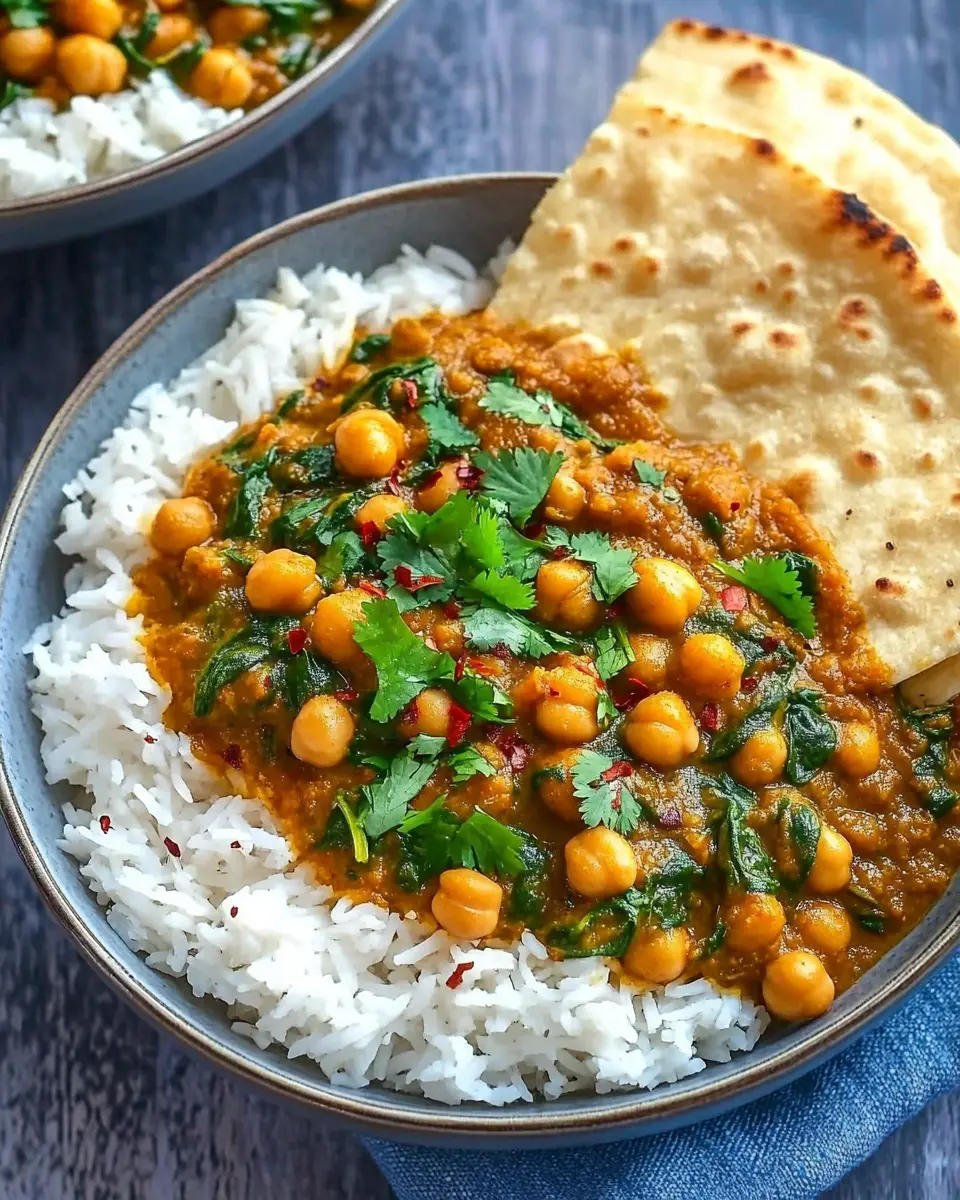 Chickpea Spinat Curry: The Easy Way to Flavorful Comfort