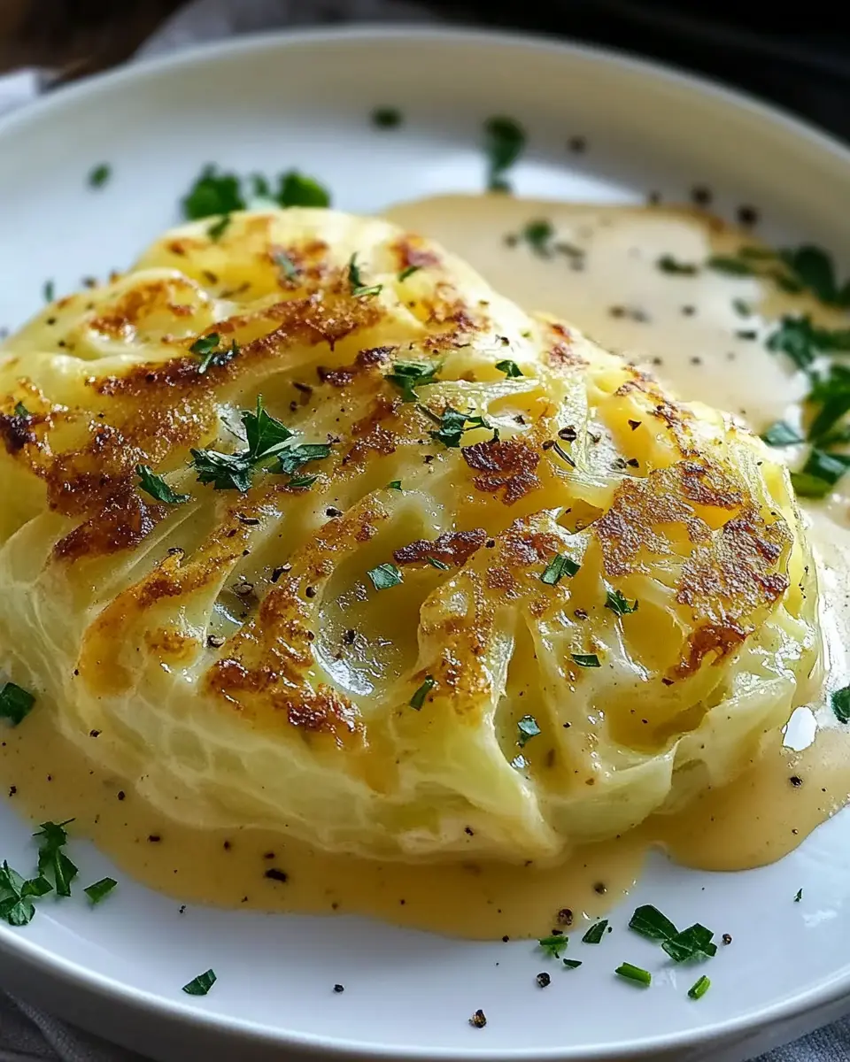 Überbackener Spitzkohl mit cremiger Sauce: Indulgent Comfort Food