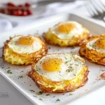 Ofenrösti Nester mit Käse & Ei First Image First Image