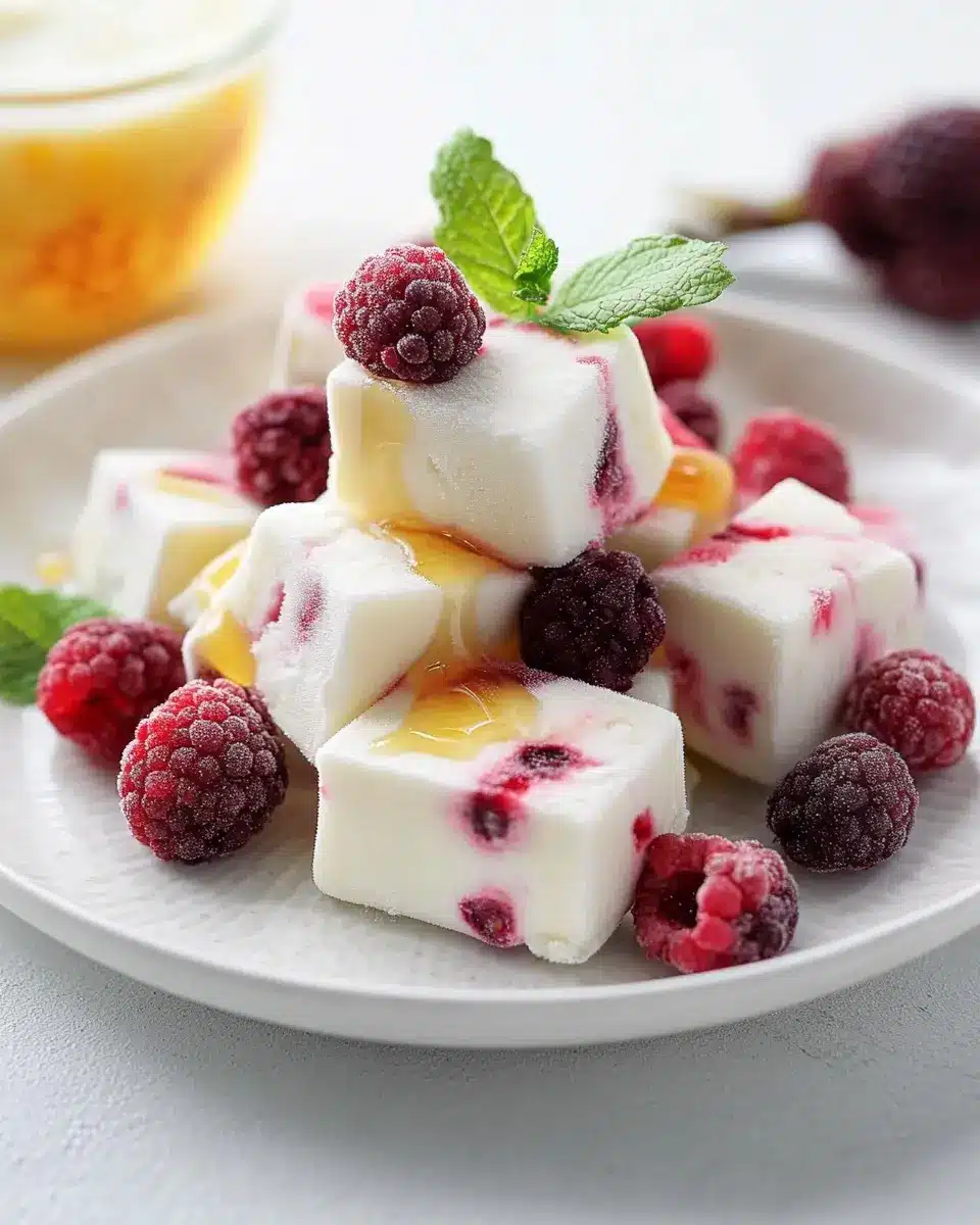Frozen Joghurt Würfel: The Best Guilt-Free Indulgence