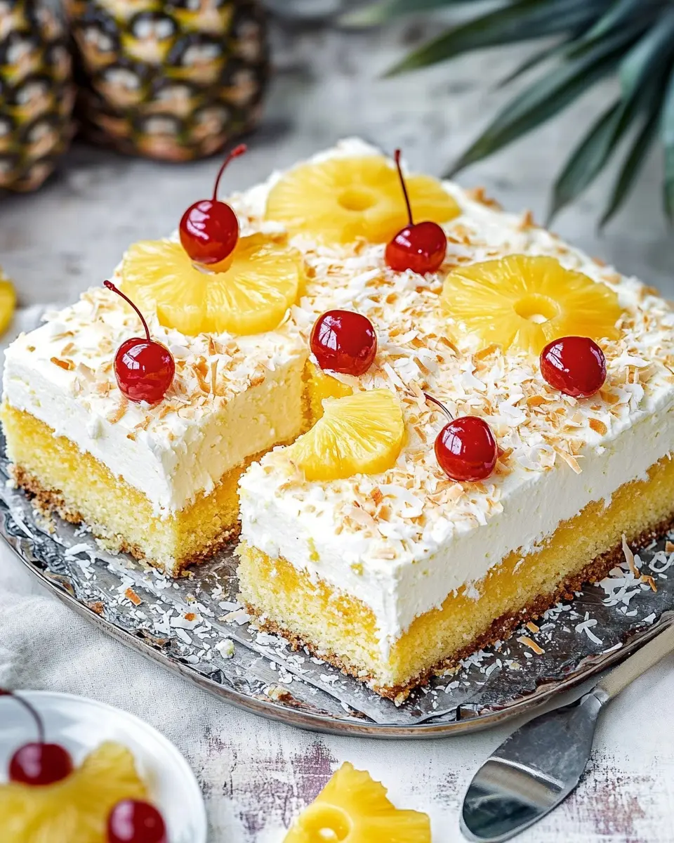Pina Colada Blechkuchen: The Best Tropical Dessert Experience
