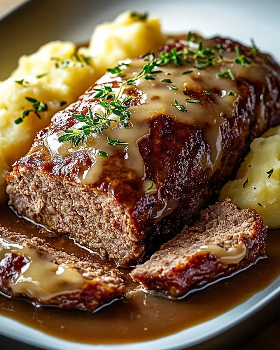 Köstlicher Hackbraten mit Kartoffeln in Sahne: Comfort Food Bliss