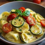 Cremige maultaschenpfanne mit zucchini und tomaten First Image First Image