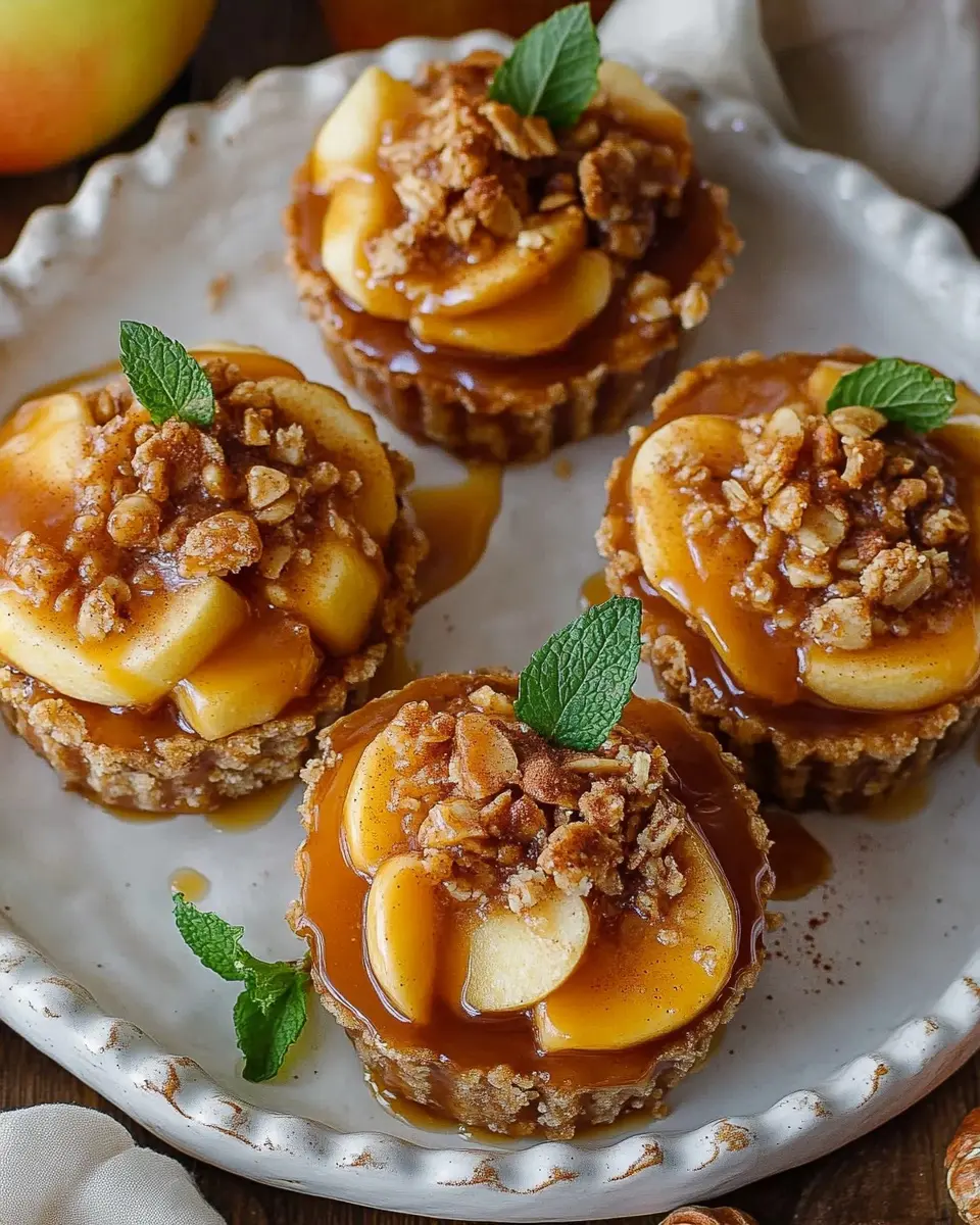 Apfel Crisp Häppchen: Irresistibly Sweet & Homemade Delight