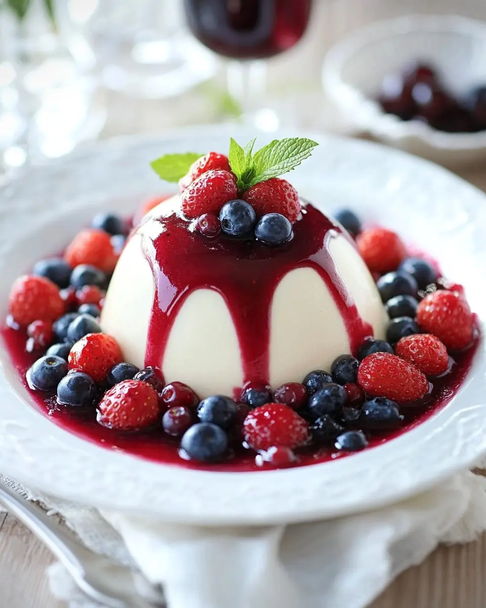 Joghurtbombe mit Beerensauce: The Best Creamy Delight Ever