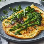 Brokkolini-Omelett mit Protein-Power First Image First Image