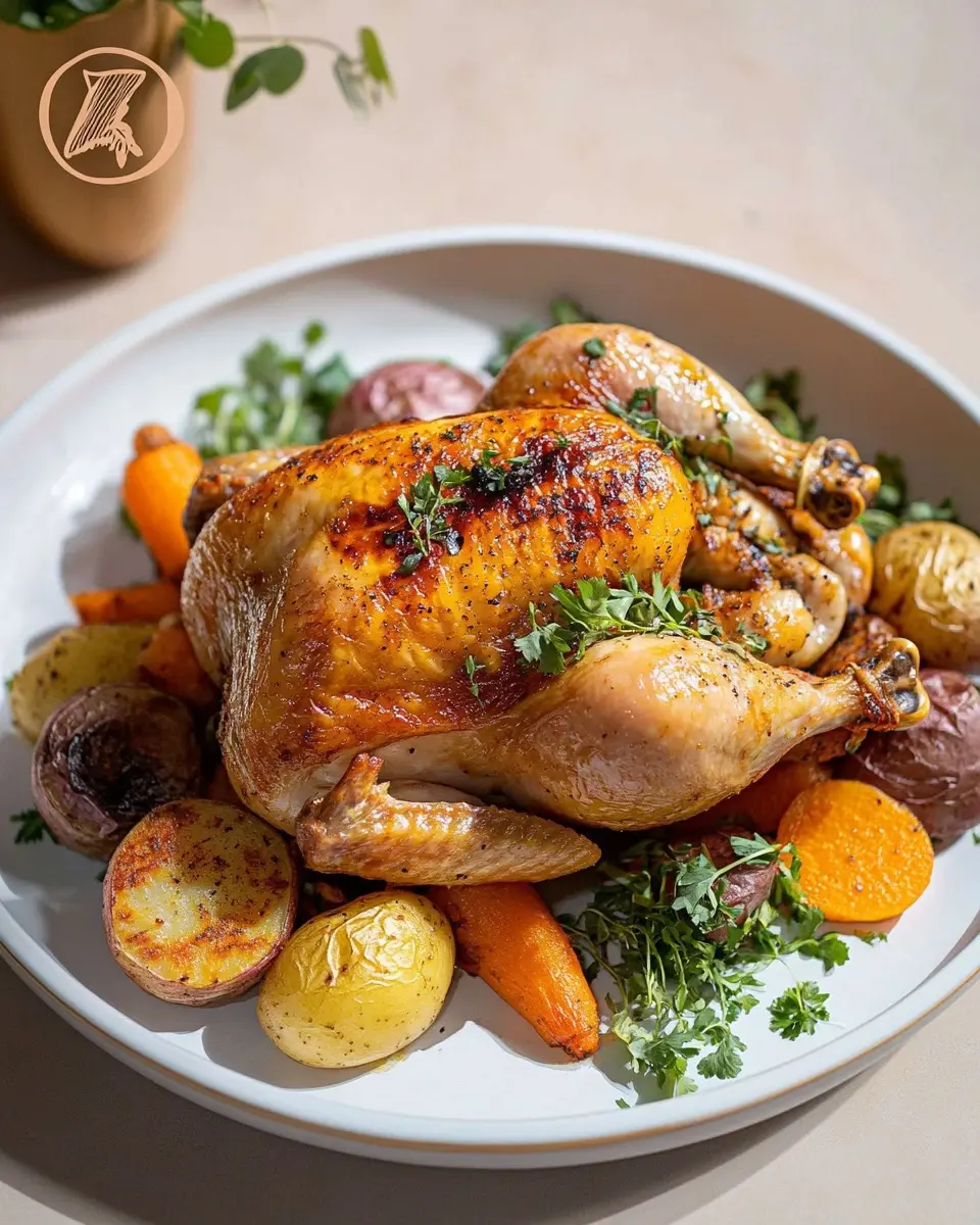 Zero Waste Brathähnchen: Juicy Oven-Roasted Delight! 7