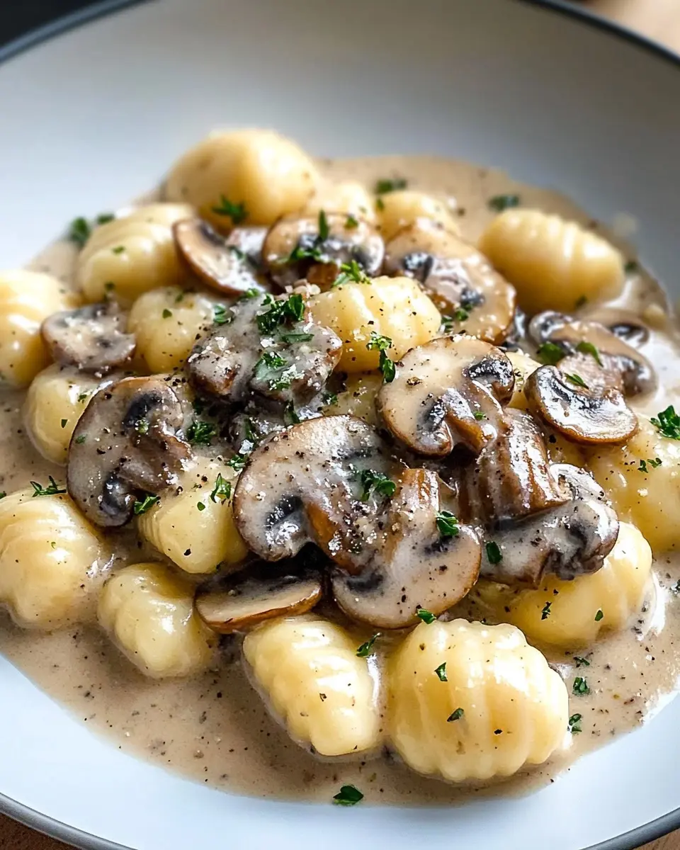 Gnocchi mit cremiger Pilzsauce: Indulgent Comfort on a Plate 5