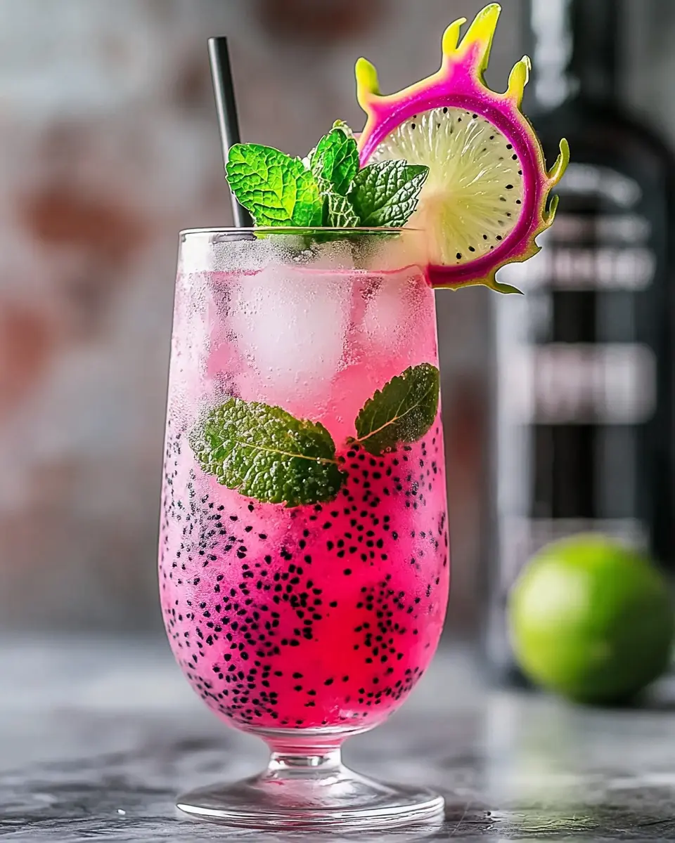 Dragonfruit Spritz: Refreshingly Easy Tropical Delight! 7 eljswvo1s2z4ojuha2o2