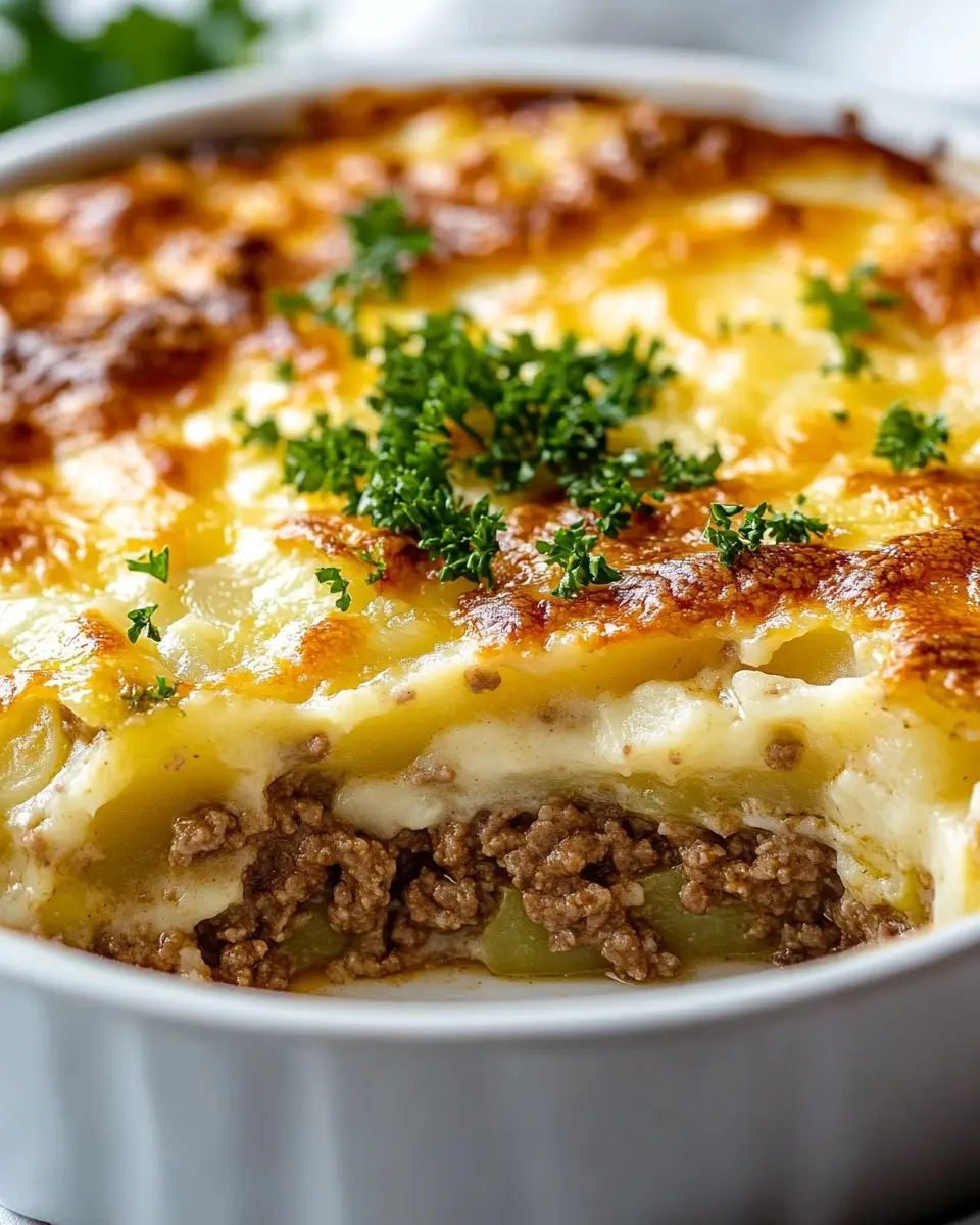 Cremiger Hackfleisch- und Kartoffelauflauf: Ein Genussmoment