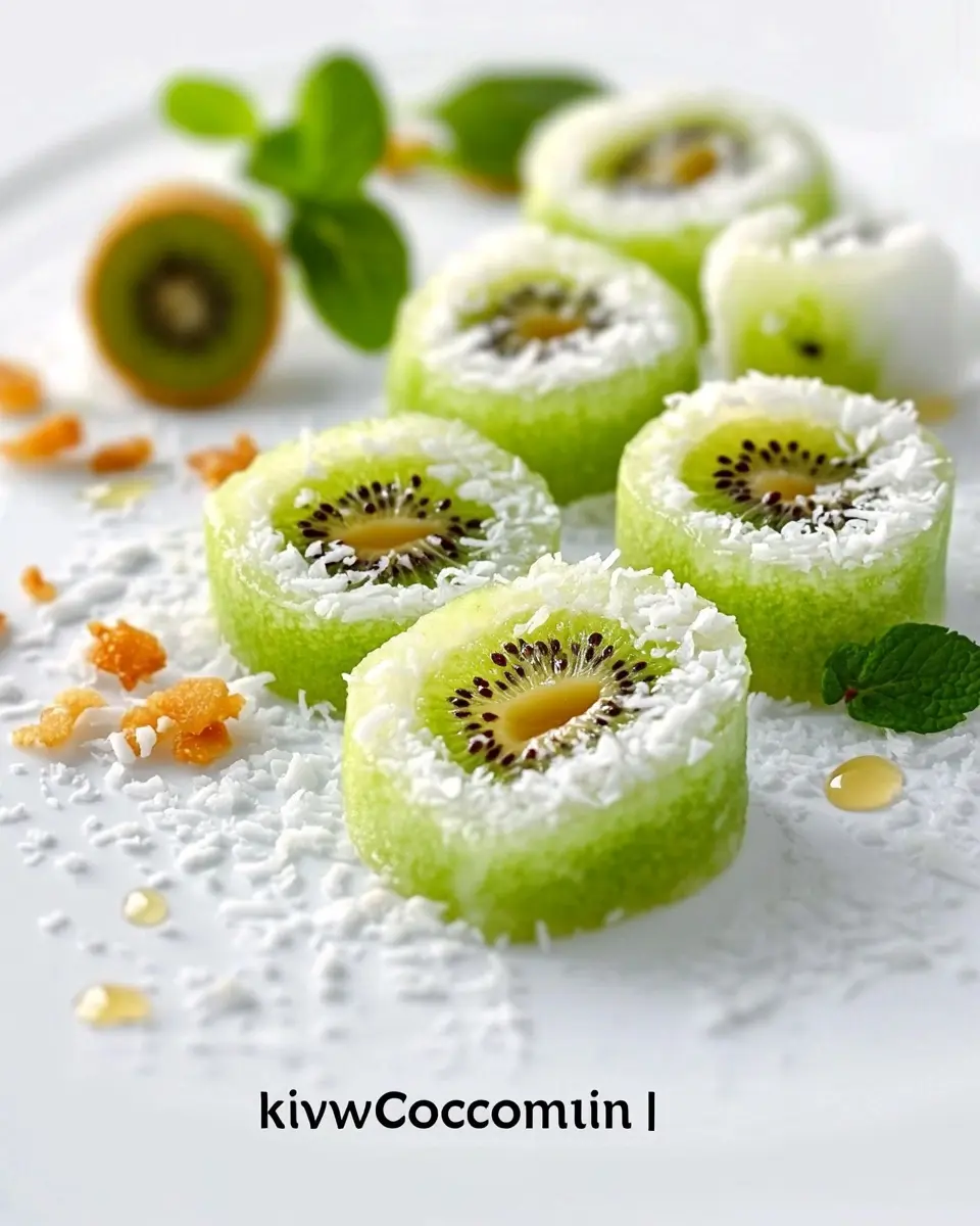 Kiwi Kokos Röllchen: Irresistibly Creamy Rolls You'll Love 6