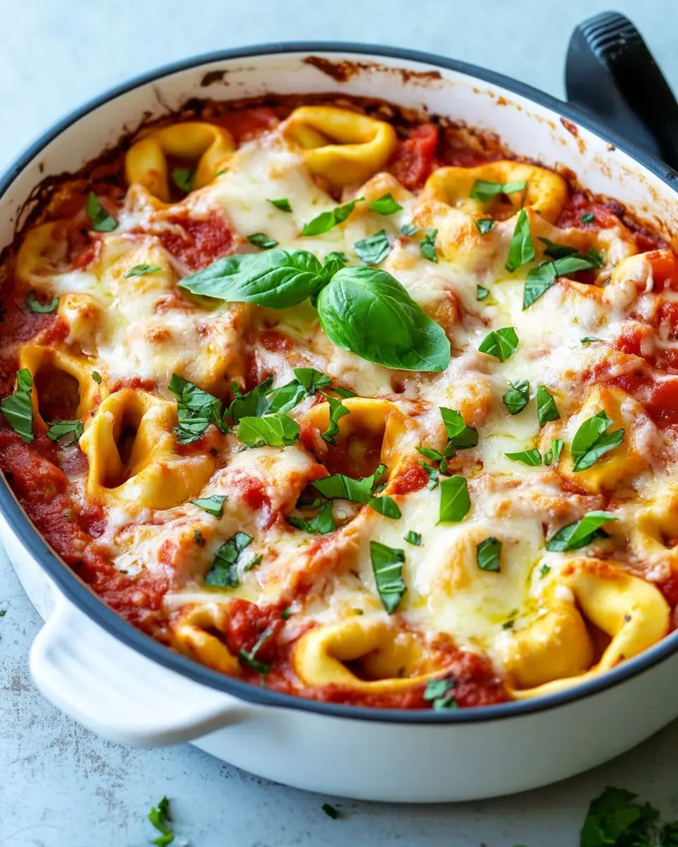Tortelliniauflauf schnell und einfach: Comforting Greatness!