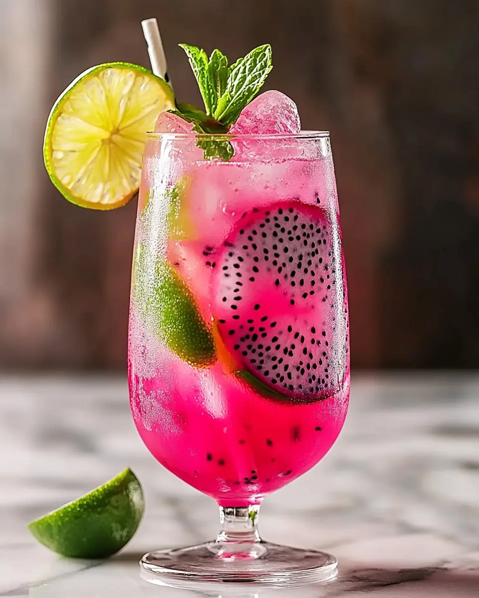 Dragonfruit Spritz: Refreshingly Easy Tropical Delight! 6