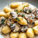 Gnocchi mit cremiger Pilzsauce First Image First Image
