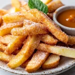 Air Fryer Apfel-Pommes (Apple Fries) First Image First Image