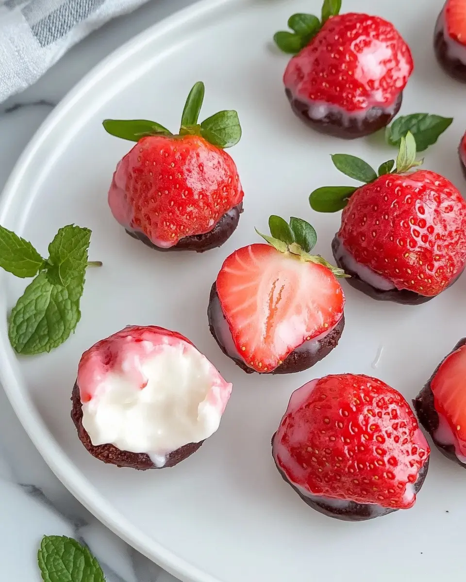Foodtrend Erdbeer Joghurt Bites: Irresistibly Creamy Delights 5 iaauitujevkj9fn93byp