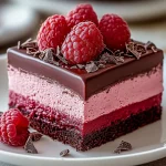 Himmlische Himbeer-Schokoladen-Mousse-Torte First Image First Image