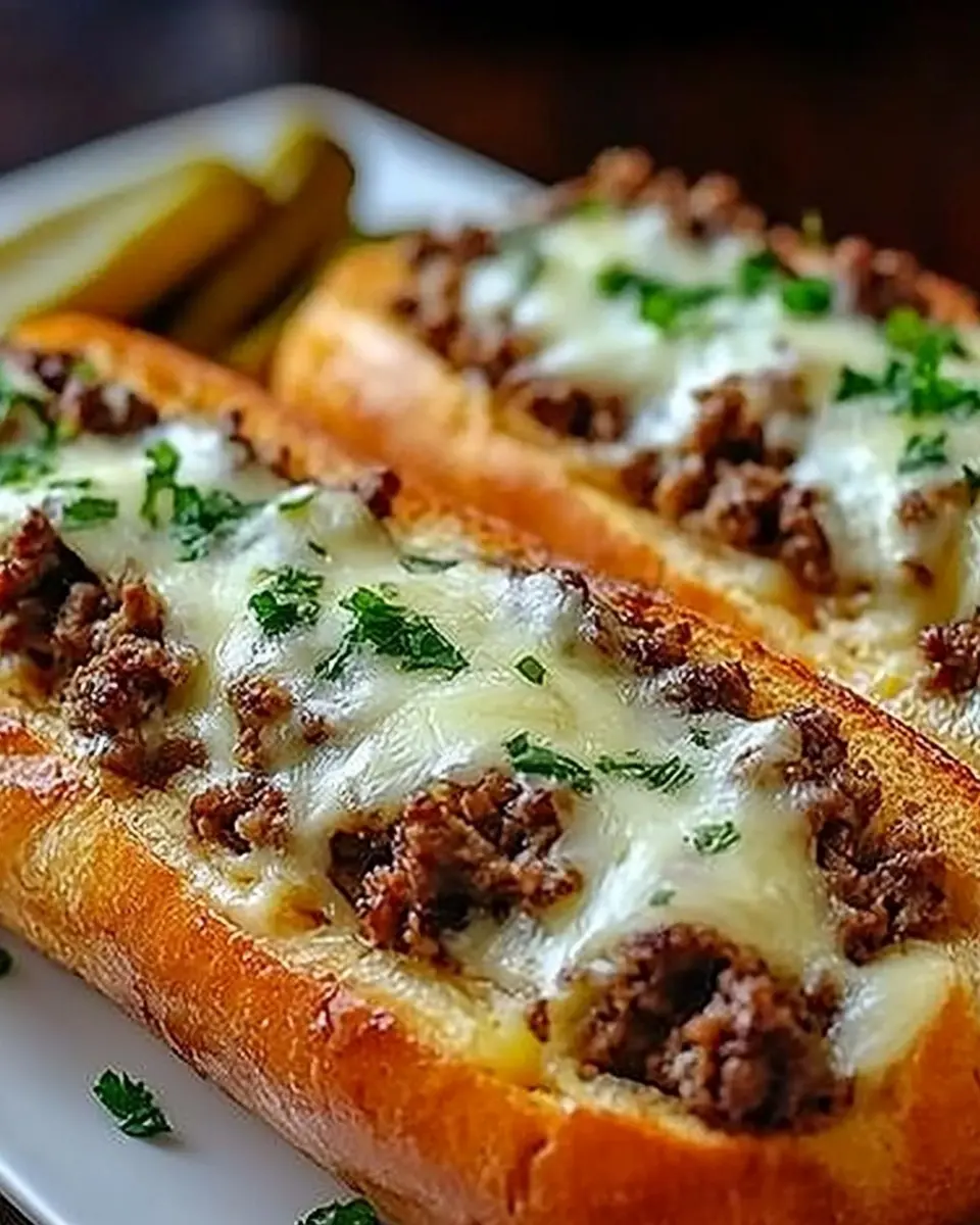 Überbackene Hackfleisch-Baguettes: The Best Cozy Comfort Food