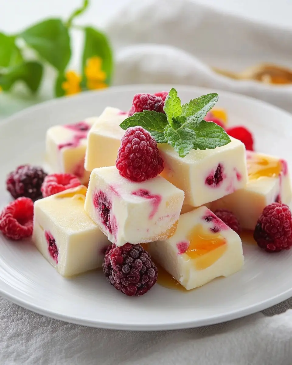 Frozen Joghurt Würfel: The Best Guilt-Free Indulgence