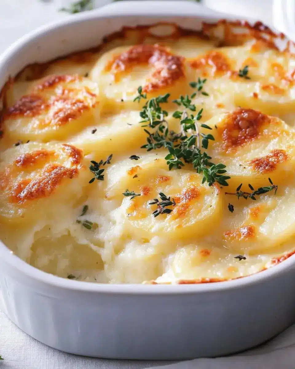 Kartoffelgratin mit Thymian: Irresistibly Creamy Comfort Food