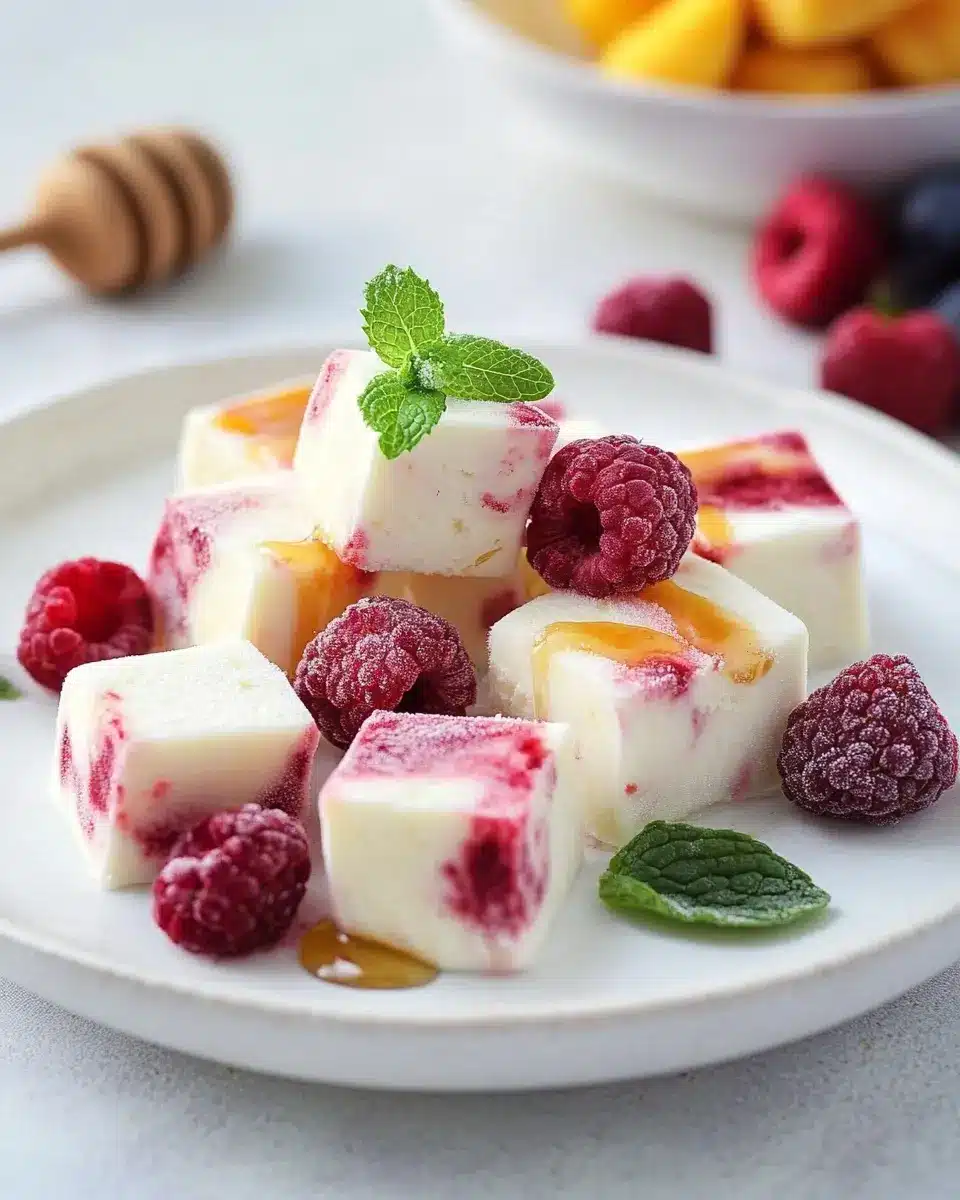 Frozen Joghurt Würfel: The Best Guilt-Free Indulgence