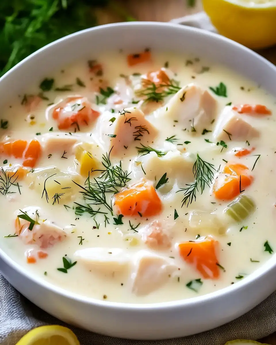 Fiskesuppe cremige norwegische fischsuppe: Cozy Comfort Awaits