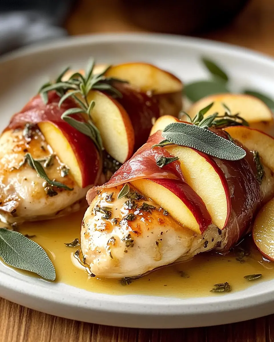 Herzhaftes Hähnchen mit Prosciutto: A Cozy Apple Butter Delight 6