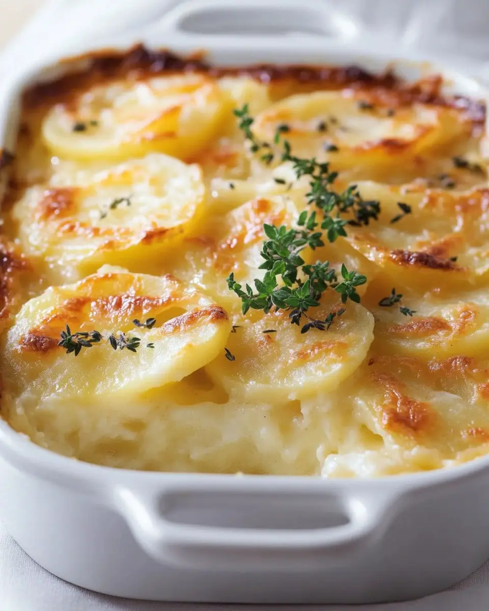 Kartoffelgratin mit Thymian: Indulgent Comfort in Every Bite