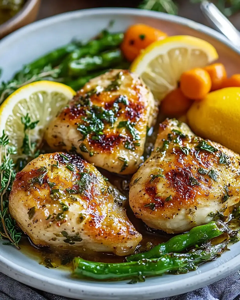 Hähnchen mit Zitronen-Knoblauch: Juicy Flavors at Home
