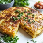 Spanische Tortilla mit Kartoffeln First Image First Image