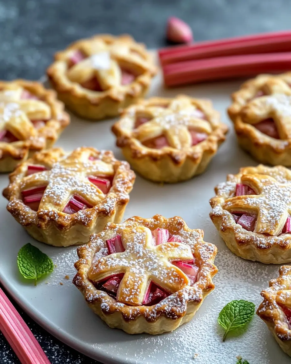Mini Pies mit Rhabarberfüllung: Irresistibly Sweet Bliss 7 lbwts7gerhpgpjnqatvl