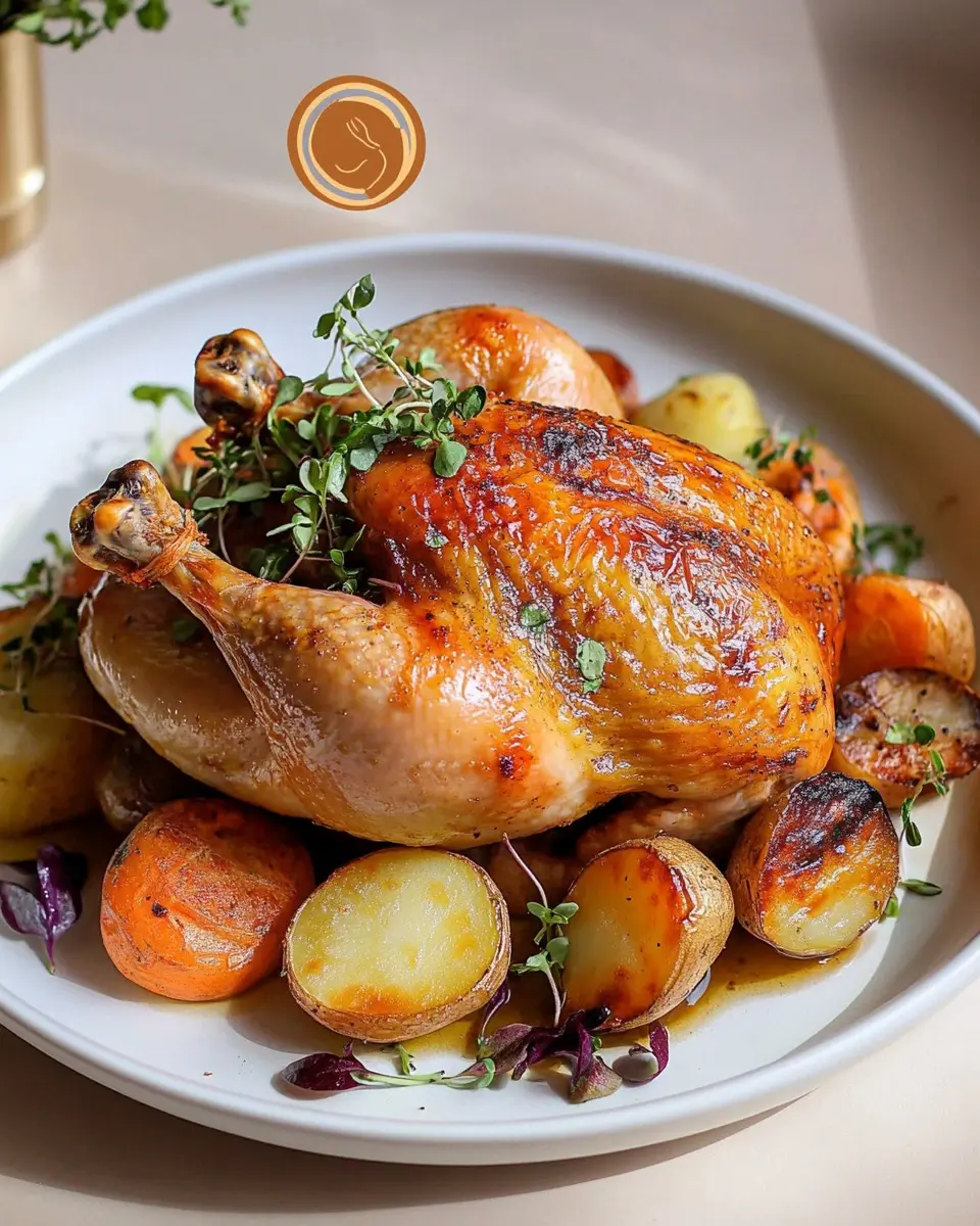 Zero Waste Brathähnchen: Juicy Oven-Roasted Delight!