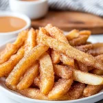Air Fryer Apfel-Pommes (Apple Fries) First Image First Image
