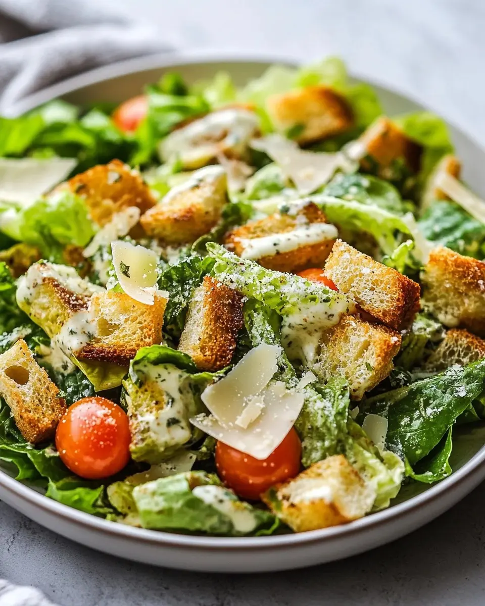 Miso Caesar Salat Bliss: A Fresh Twist on Your Favorite Classic