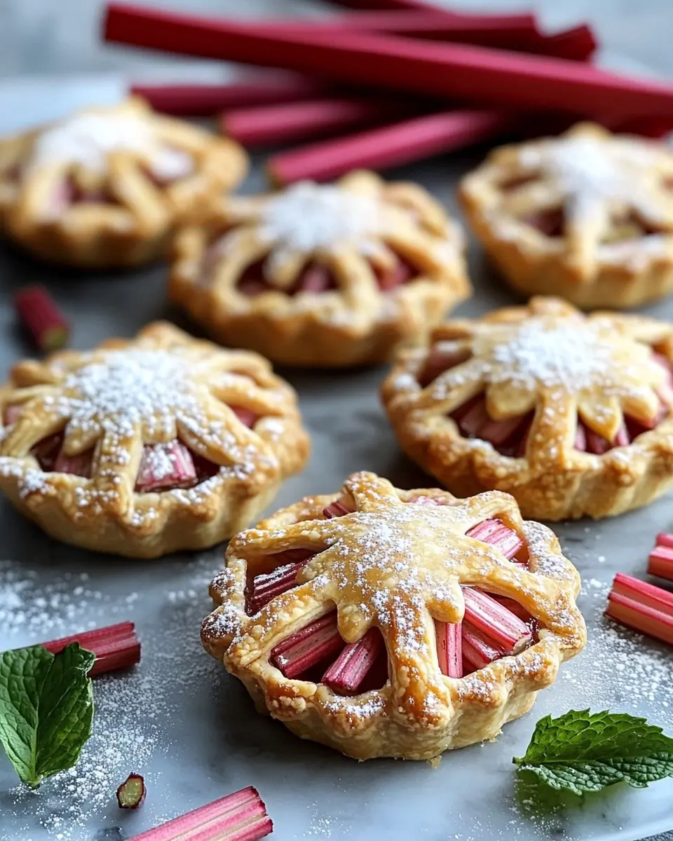 Mini Pies mit Rhabarberfüllung: Irresistibly Sweet Bliss 6 mvvyhic6ebfwqcosi5sd