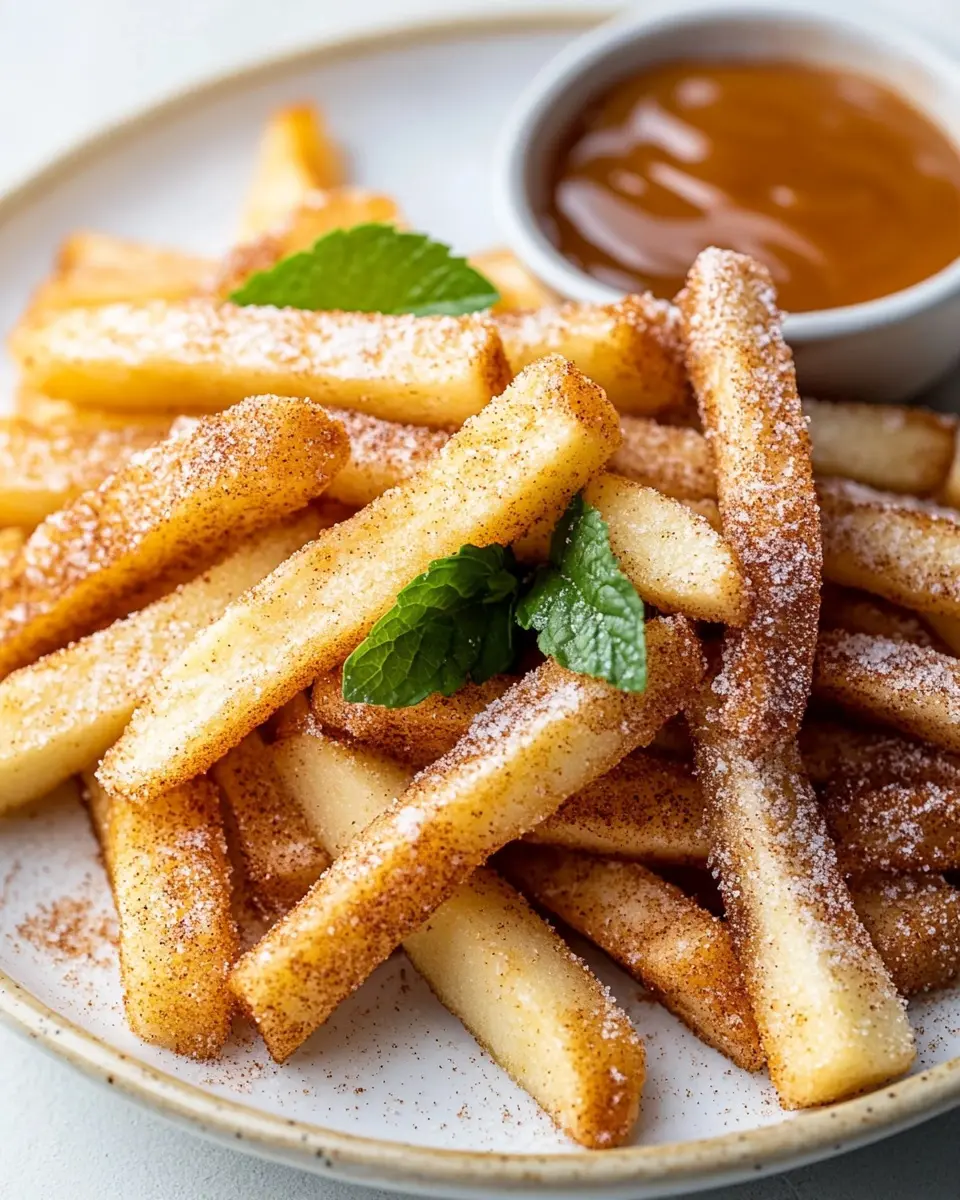 Air Fryer Apfel-Pommes: Irresistibly Crunchy Apple Fries! 5