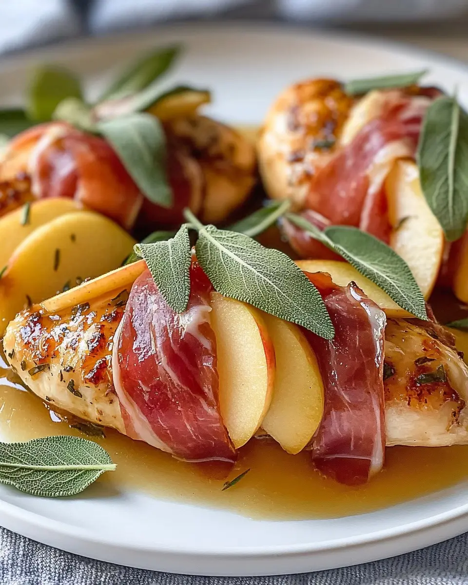 Herzhaftes Hähnchen mit Prosciutto: A Cozy Apple Butter Delight 7