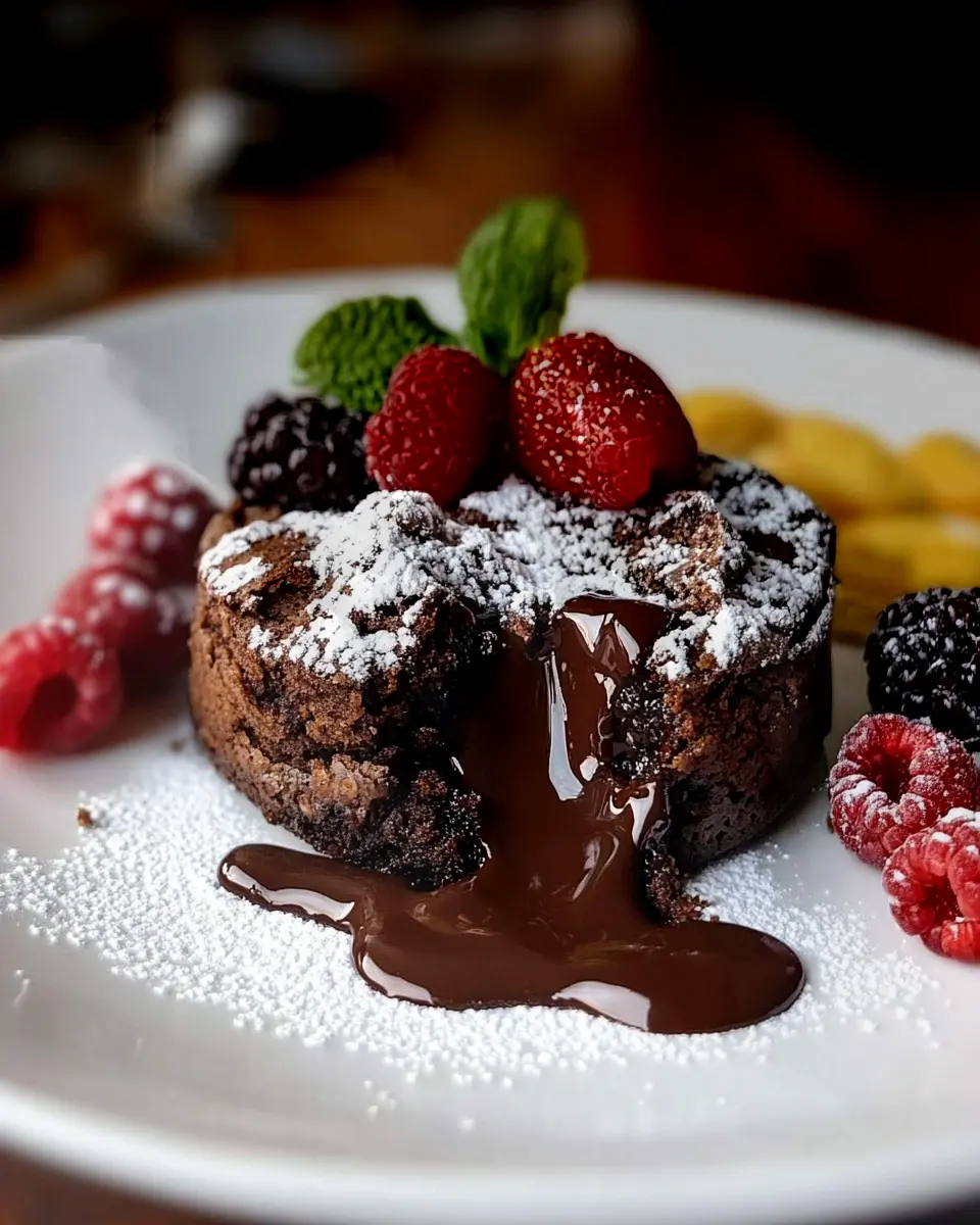 Baked Oats Lava Cake Style: Indulgent and Guilt-Free Delight