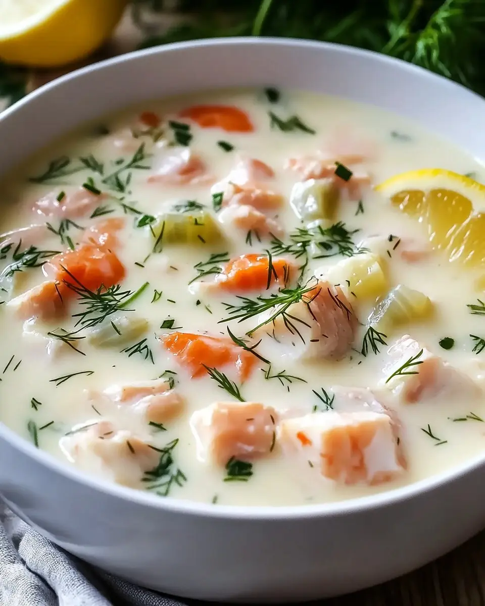 Fiskesuppe cremige norwegische fischsuppe: Cozy Comfort Awaits
