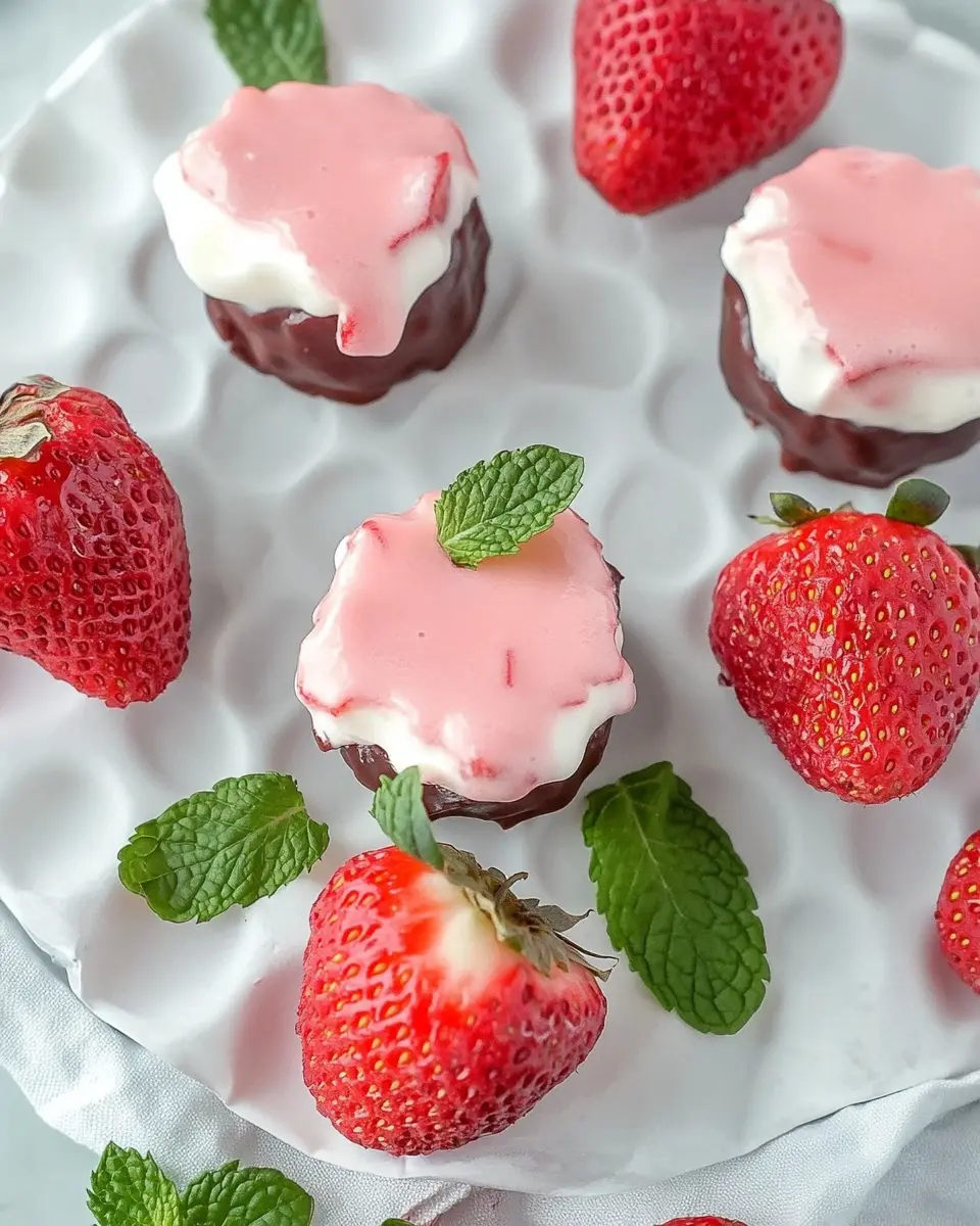 Foodtrend Erdbeer Joghurt Bites: Irresistibly Creamy Delights