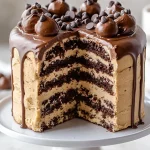 Chocolate Chip Cookie Dough Layer Cake First Image First Image
