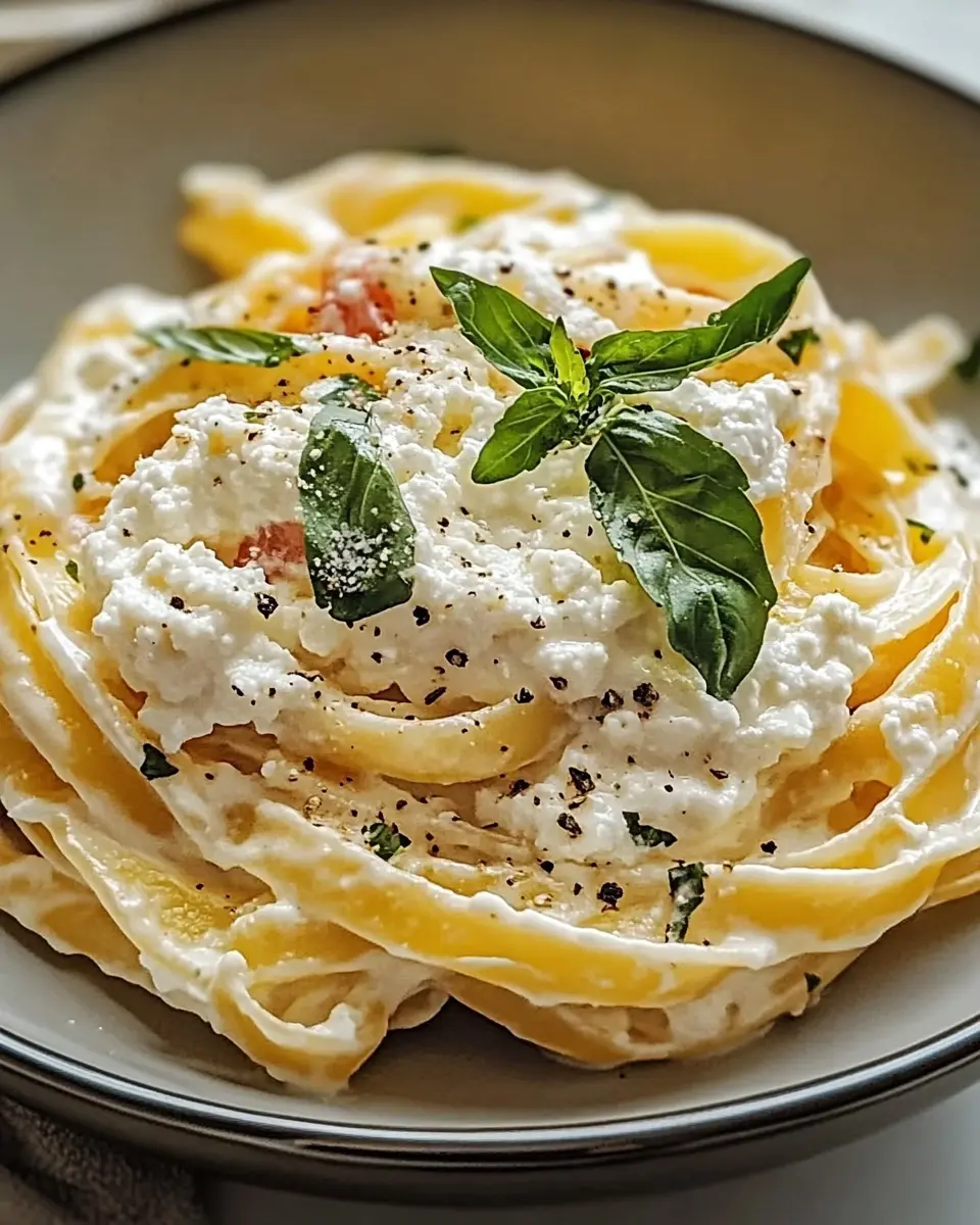 Protein Nudeln mit Hüttenkäse einfach zubereiten: Quick & Creamy Delight