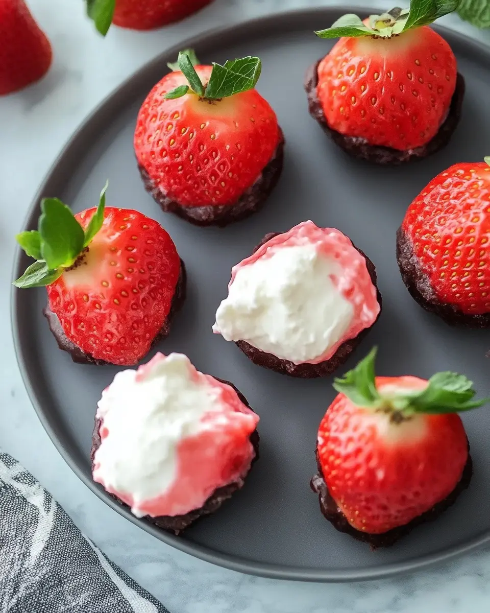 Foodtrend Erdbeer Joghurt Bites: Irresistibly Creamy Delights 6