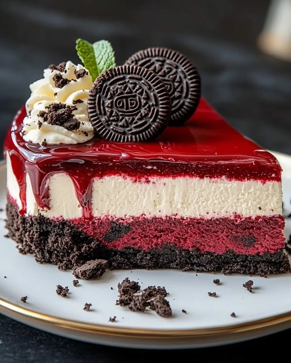 Red Velvet Oreo Cheesecake: Irresistibly Delicious and Easy! 5