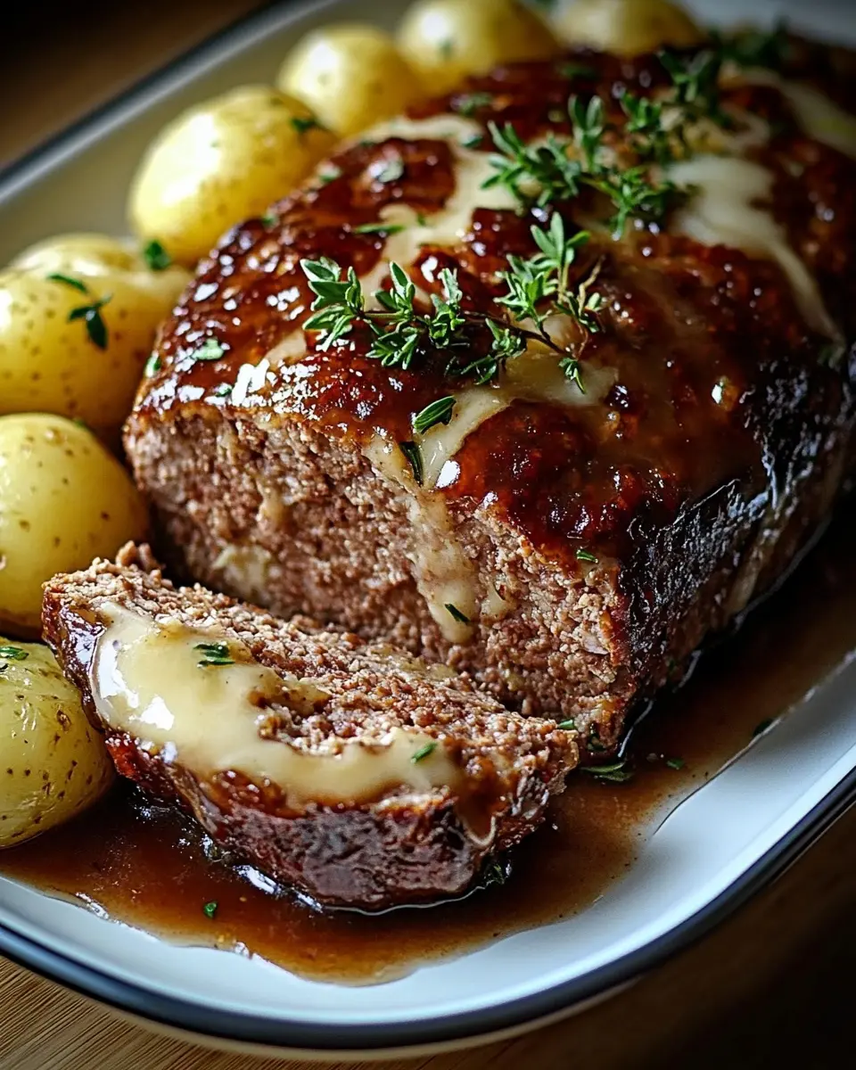 Köstlicher Hackbraten mit Kartoffeln in Sahne: Comfort Food Bliss