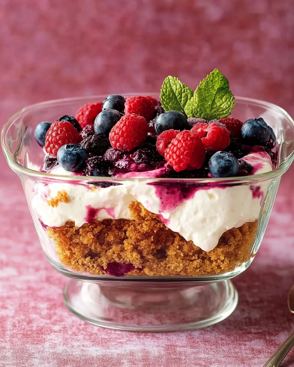 Quark-Beeren-Dessert: Indulgent Bliss in Every Bite