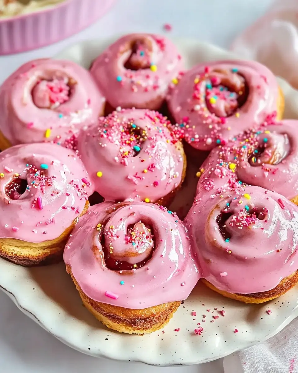 Pink Cinnamon Rolls That Are Irresistibly Light and Fluffy