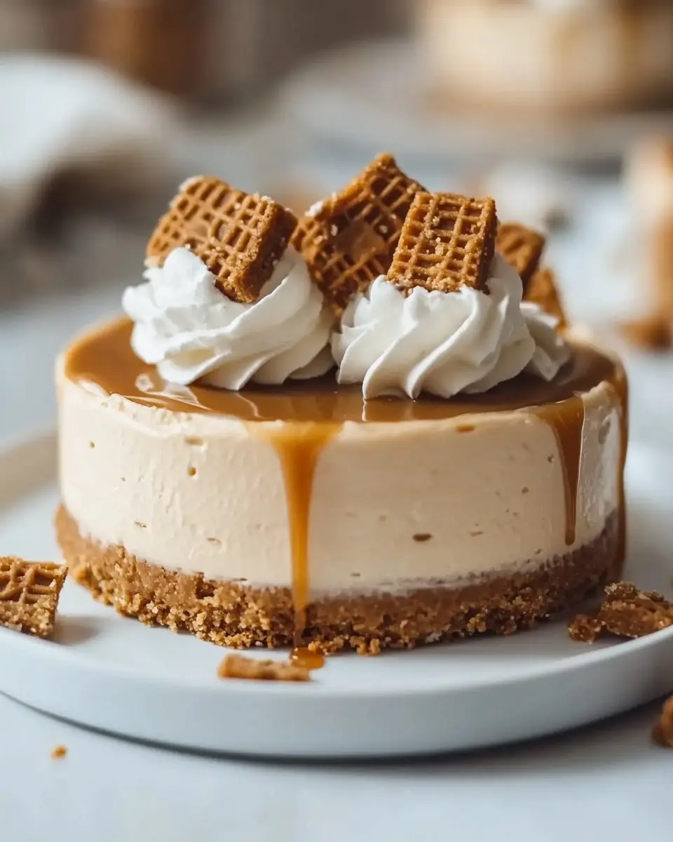 Einfaches Biscoff Käsekuchen Rezept: No-Bake Indulgence Awaits