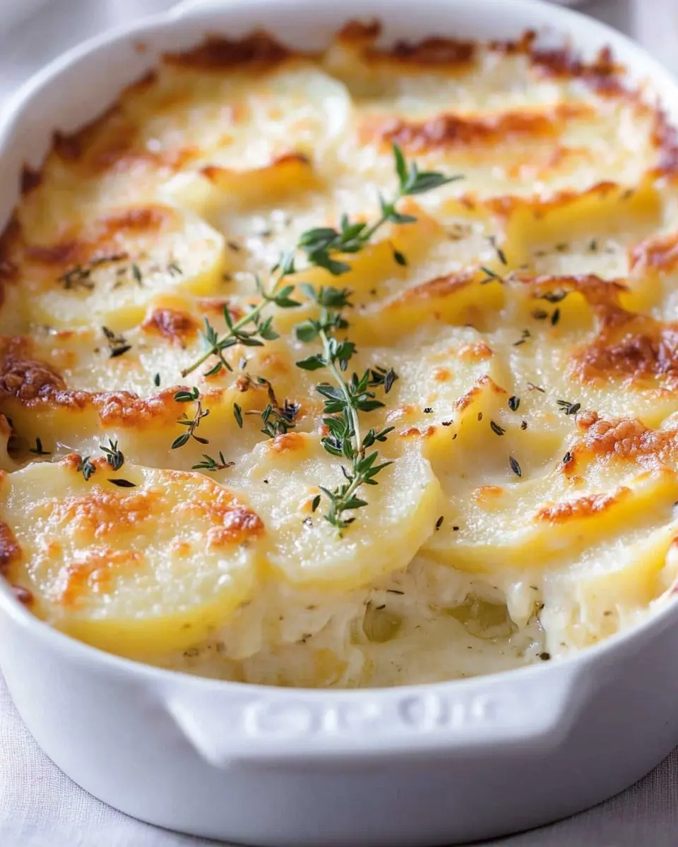 Kartoffelgratin mit Thymian: Irresistibly Creamy Comfort Food