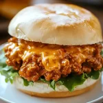 Unwiderstehliche Cajun Chicken Sloppy Joes mit cremiger Käsesauce First Image First Image